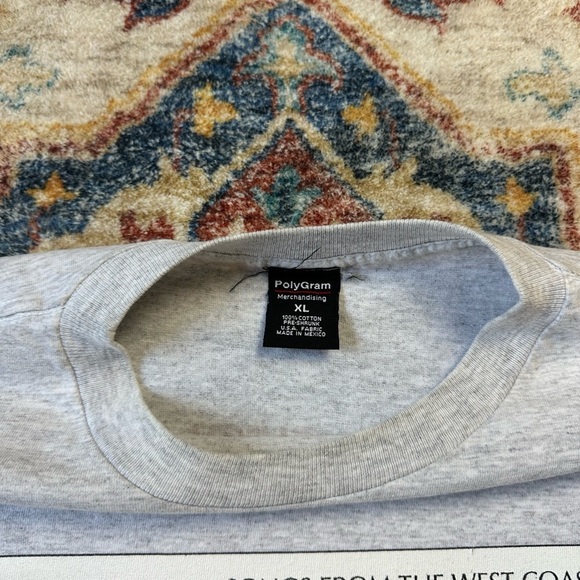 Vintage Elton John Songs From The West Coast Concert T-shirt Size XL - Picture 3 of 7